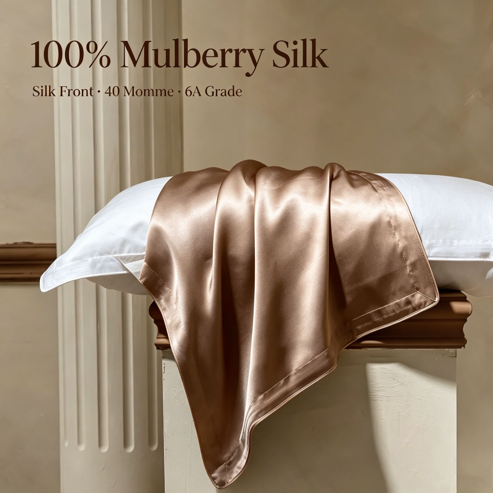 2 Pcs Silk Pillowcase Queen Si - Luxury Skincare Gift Set 评论和价格