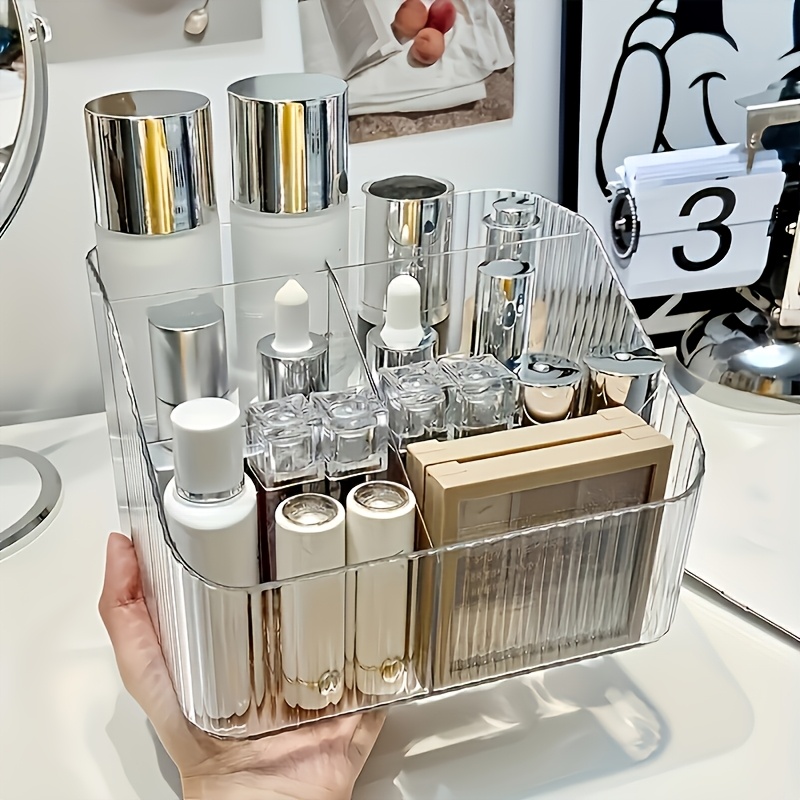 1Pc Desktop Cosmetic Organizer - Luxury Skincare Items 评论和价格